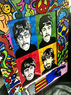 Beatles art by jamiesrabbits